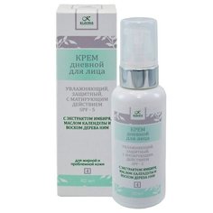 Kleona Крем дневной с матирующим эффектом SPF - 5 для жирной и проблемной кожи лица, 60 мл