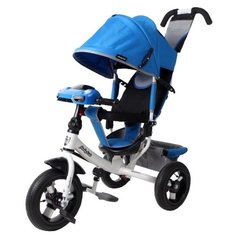 Трехколесный велосипед Moby Kids Comfort 12x10 AIR Car 2 синий