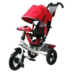 Трехколесный велосипед Moby Kids Comfort 12x10 AIR Car 2 красный