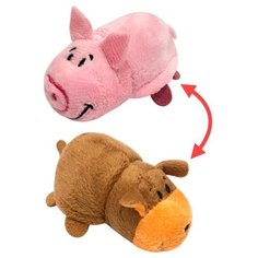 Мягкая игрушка 1 TOY Вывернушка Собака-Свинка 4 см