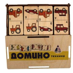 Настольная игра TAU TOY Домино. Техника