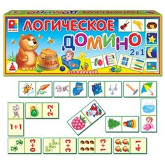 Настольная игра Радуга Логическое домино Ассоциации С-652