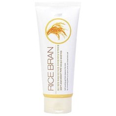 Jigott пилинг-гель для лица Premium Facial Rice Bran Peeling Gel с рисовыми отрубями 180 мл