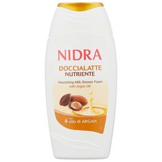 Пена-молочко для душа Nidra с аргановым маслом питательная, 250 мл