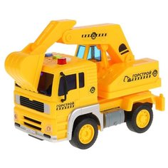 Экскаватор ТЕХНОПАРК Горстрой (WY510C) 1:20 17 см желтый