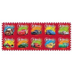 Коврик-пазл Играем вместе Disney Тачки с цифрами (FS-NUM-04-CARS)