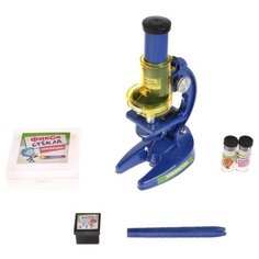 Микроскоп Играем вместе Фиксики (KY-Z5AB873-F) синий/желтый