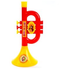 Играем вместе труба Маша и Медведь B782628-R2 красный/желтый