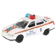 Легковой автомобиль ТЕХНОПАРК Lada 2110 МЧС (CT10-110-6) 1:43 белый