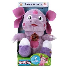 Мягкая игрушка Мульти-Пульти Лунтик 24 см в коробке 2 стиха и 1 песенка