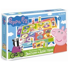 Настольная игра Origami Peppa Pig. Эмоции и действия