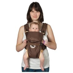 Рюкзак-переноска Чудо-Чадо BabyActive Simple шоколадный