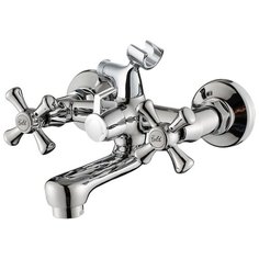 Смеситель универсальный Orange Classic M71-212Cr двухрычажный хром