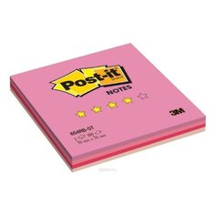 Post-it блок-кубик 4 цвета 76х76 мм 100 листов (654-RB-ST) клубничная радуга