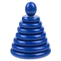 Пирамидка RNToys Синяя Д-518