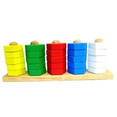 Пирамидка RNToys 5 в ряд Д-649