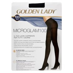 Колготки Golden Lady Microglam 100 den, размер 3-M, nero