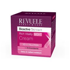 Revuele ночной крем Bioactive Skincare 3D Hyaluron+Antioxidant, 50 мл