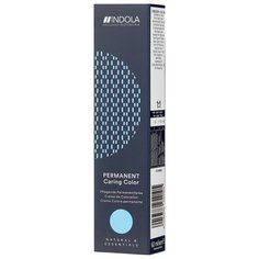 Indola Permanent Caring Color Стойкая крем-краска для волос Natural & Essentials, 60 мл, 1.1, Черный пепельный
