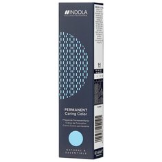 Indola Permanent Caring Color Стойкая крем-краска для волос Natural & Essentials, 60 мл, 1.1, Черный пепельный