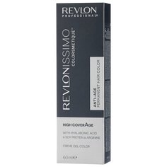 Revlon Professional Revlonissimo High Coverage стойкая краска для волос, 60 мл, 6 темный русый