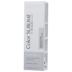 Revlon Professional Revlonissimo Color Sublime стойкая краска для волос, 75 мл, 9.13 очень светлый блондин пепельно-золотой
