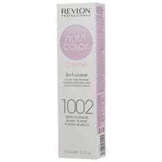 Крем Revlon Professional Nutri Color 3 in 1 cocktail 1002 White Platinum, 100 мл
