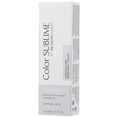 Revlon Professional Revlonissimo Color Sublime стойкая краска для волос, 75 мл, 6.12 темный блондин пепельно-перламутровый