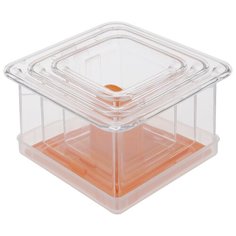 Форма кулинарная Tescoma PRESTO FoodStyle 422212, 3 шт. бесцветный/оранжевый