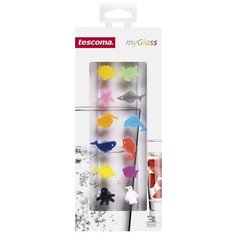 Маркеры для бокалов Tescoma myGLASS океан 12 шт. разноцветный