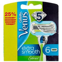 Venus Embrace Сменные лезвия упаковка из 6 шт