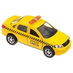 Легковой автомобиль ТЕХНОПАРК Lada Granta Такси (SB-16-41-T) 12 см желтый