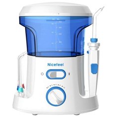 Ирригатор Nicefeel FC 168, белый/синий