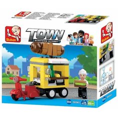 Конструктор SLUBAN Городская серия M38-B0565 Продавец хот-догов