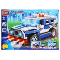 Электромеханический конструктор ГОРОД МАСТЕРОВ Полиция 3025 Полицейская машина