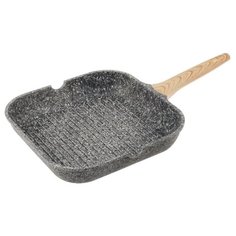 Сковорода-гриль Nadoba Mineralica 728420 28х28 см, серый
