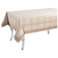 Скатерть KARNA BOTANIC (3018) 160х300 см бежевый