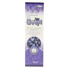 Зубная паста Hanil Natural A черника, мята, 180 г