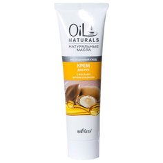 Крем для рук Bielita Oil naturals Насыщенный уход с маслами арганы и жожоба 100 мл