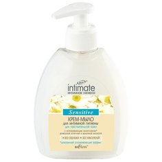 Bielita Крем-мыло для интимной гигиены Intimate для чувствительной гигиены, 300 мл