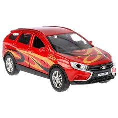 Легковой автомобиль ТЕХНОПАРК Lada Vesta SW Cross Спорт (VESTA-CROSS-S) 12 см красный
