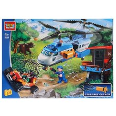 Конструктор ГОРОД МАСТЕРОВ Полиция 3034 Погоня за браконьером