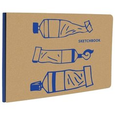 Скетчбук Канц-Эксмо Kraft&Color. Дизайн 1, 18 х 13 см, 135 г/м², 40 л.