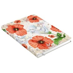 Блокнот Канц-Эксмо Aquarelle. Маки А6+, 80 листов (КЗАК6802927)