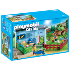 Набор с элементами конструктора Playmobil City Life 9277 Небольшой пансион для животных