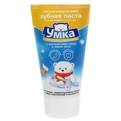 Зубная паста Умка с экстрактами липы и зерен овса 0-3 лет, 65 г