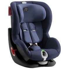 Автокресло группа 1 (9-18 кг) BRITAX ROMER King II LS, Moonlight Blue black series