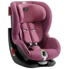 Автокресло группа 1 (9-18 кг) BRITAX ROMER King II LS, Wine Rose black series