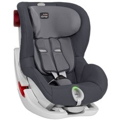 Автокресло группа 1 (9-18 кг) BRITAX ROMER King II LS, Storm Grey