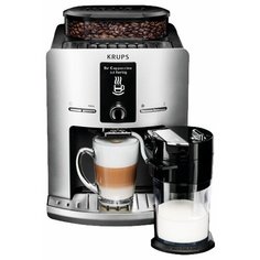 Кофемашина Krups EA829E Latt Express серебристый